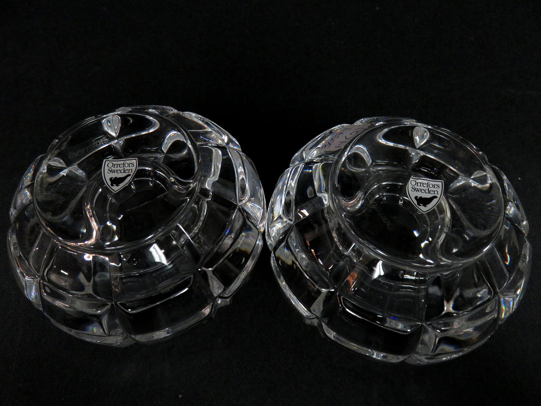 Orrefors Votive Holders