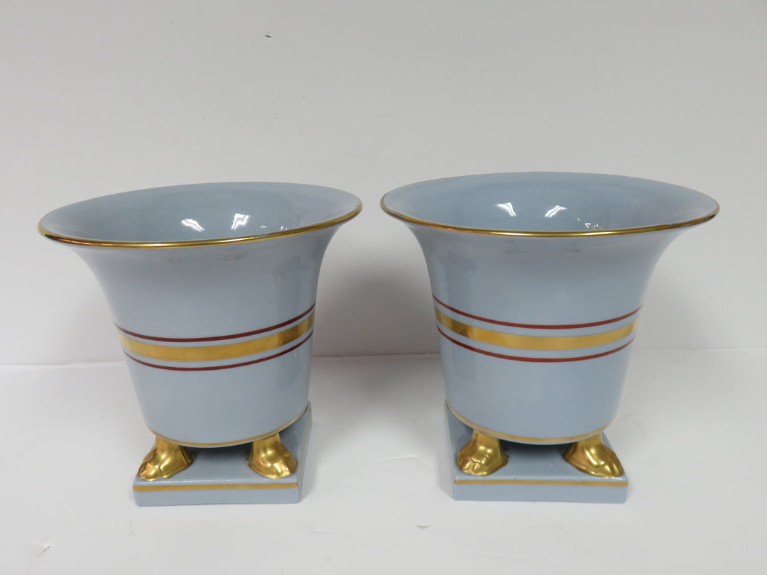 Empire Footed Urns