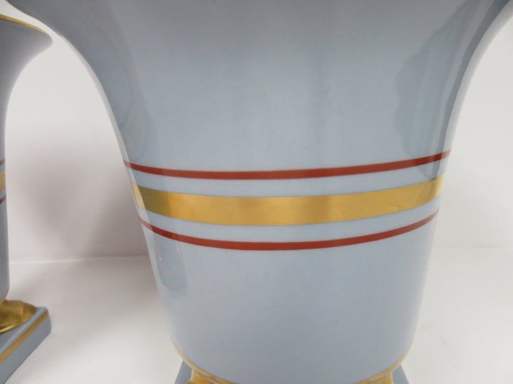 Empire Footed Urns