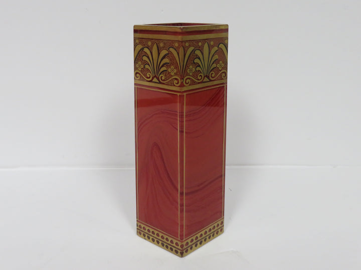 Red Glass Vase