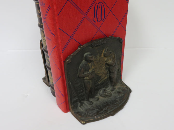 Vintage "The Angelus" Bookends