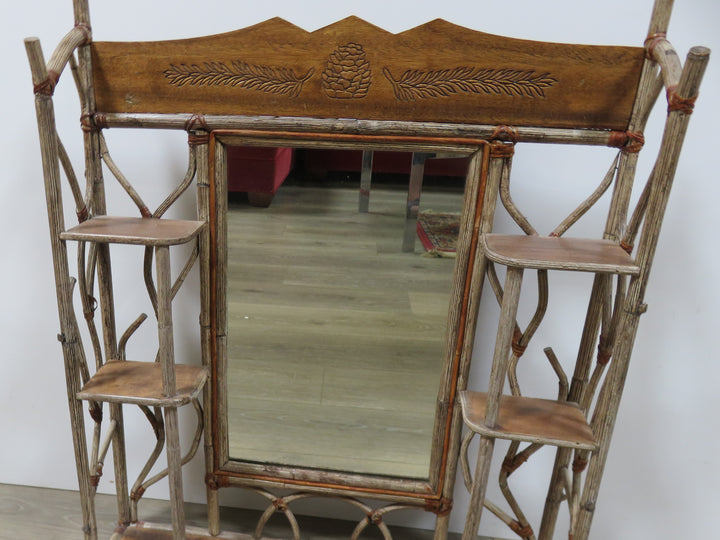 Palacek Adirondack Style Wall Shelf