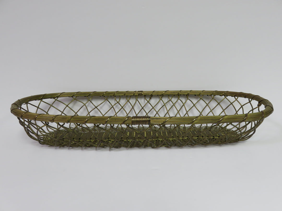 Twisted Brass Basket