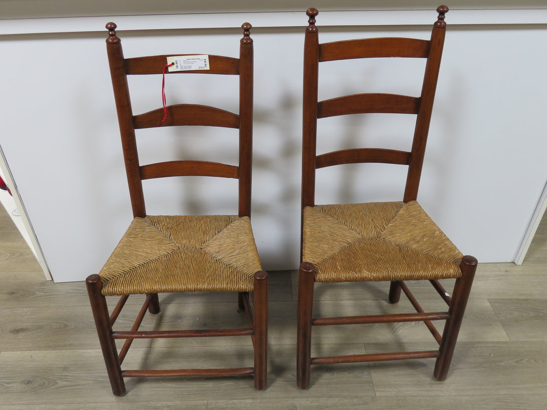 Vintage Ladderback Side Chairs