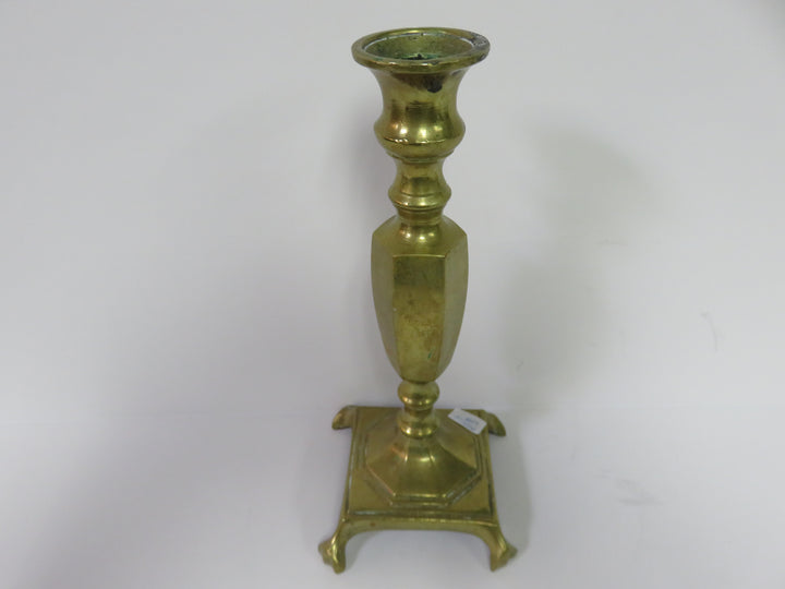 Collection of 4 Brass Candlesticks