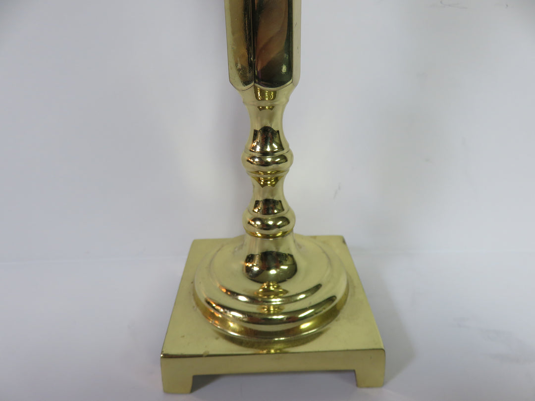 Collection of 4 Brass Candlesticks