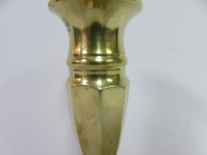 Collection of 4 Brass Candlesticks