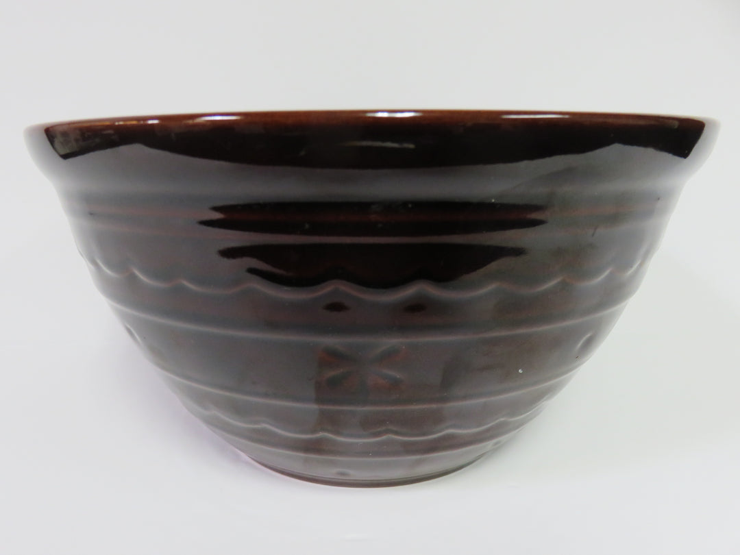 Brown Glazed Mixing Bowl