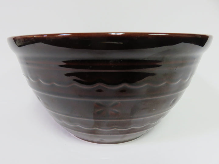 Brown Glazed Mixing Bowl