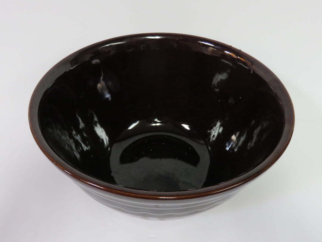 Brown Glazed Mixing Bowl