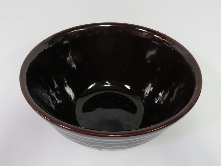 Brown Glazed Mixing Bowl