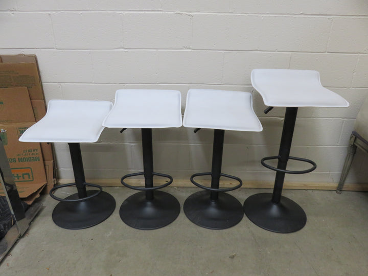 Four Adjustable Bar/Counter Stools
