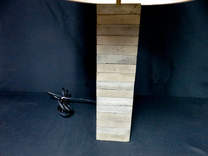 Industrial Column Table Lamp