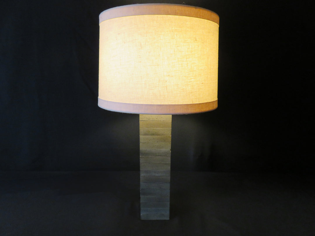 Industrial Column Table Lamp