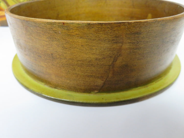 Tole Painted Lidded Box