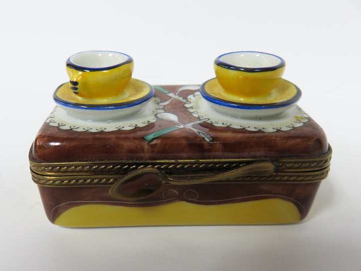Limoges Hinged Trinket Box