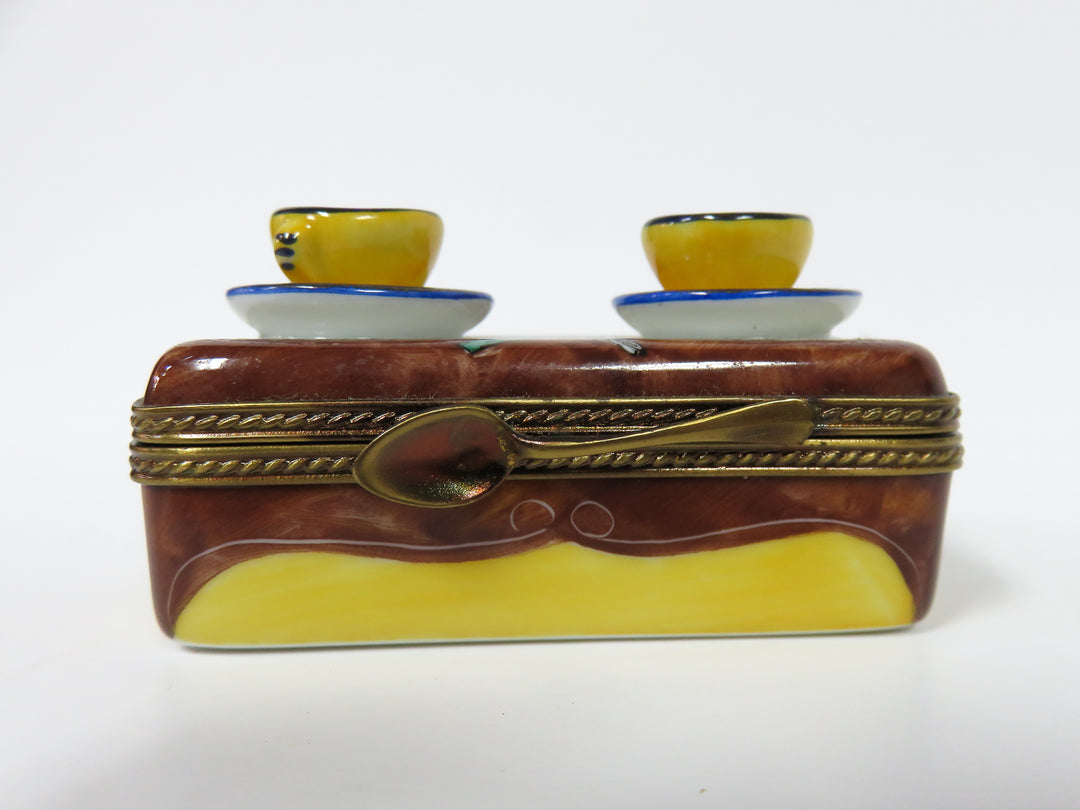 Limoges Hinged Trinket Box