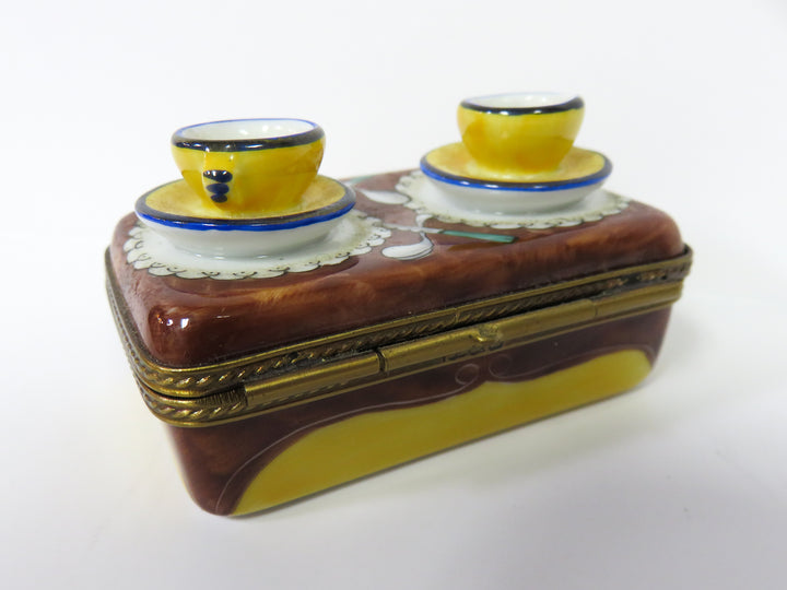 Limoges Hinged Trinket Box