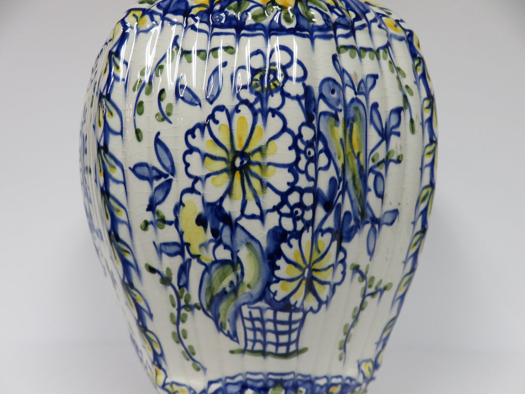Pottery Barn Hand Painted Vase