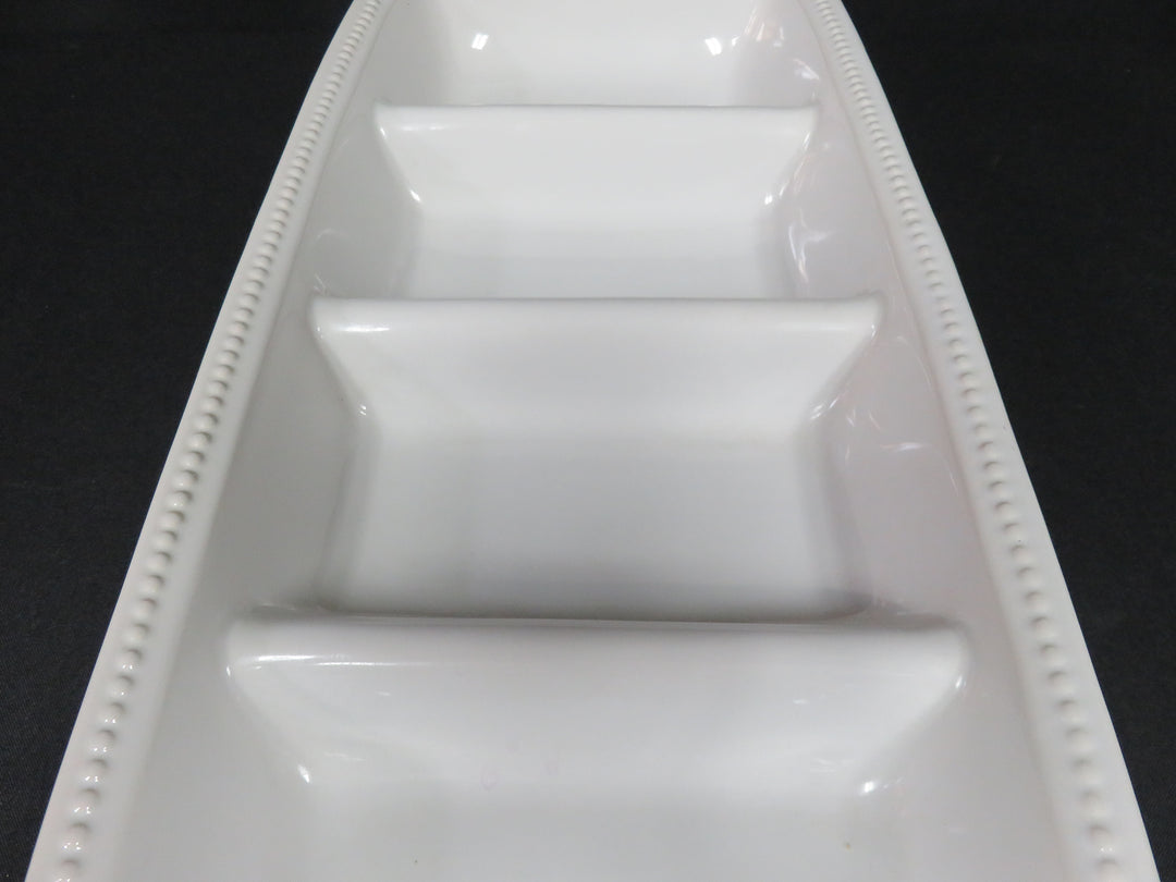 Divided Dish in Holder
