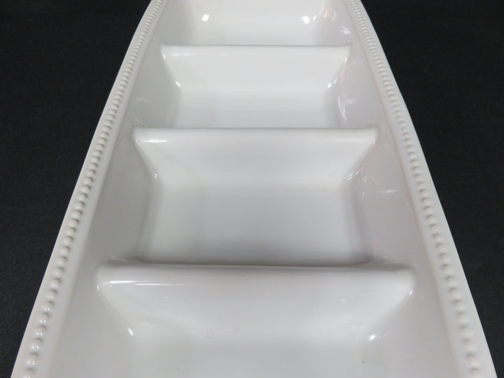 Divided Dish in Holder