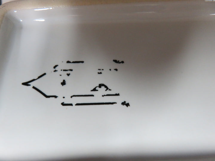 Divided Dish in Holder