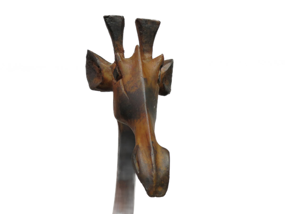 Tall Wooden Giraffe