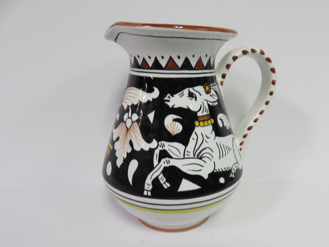 Italian Hand Painted Pitcher