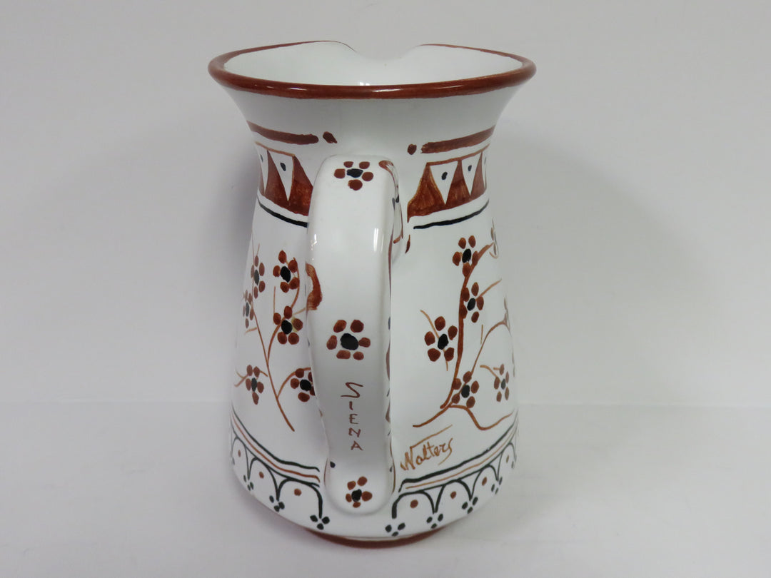 Italian Signed Pitcher