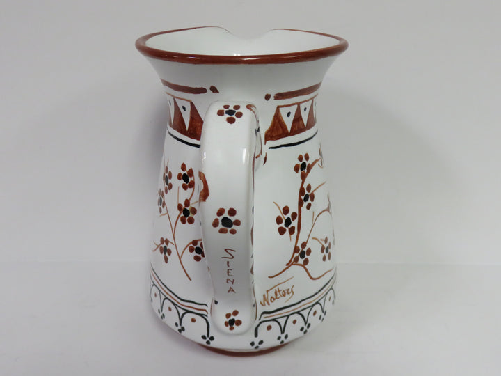 Italian Signed Pitcher