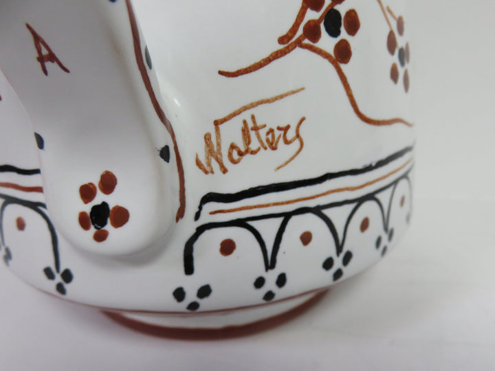 Italian Signed Pitcher
