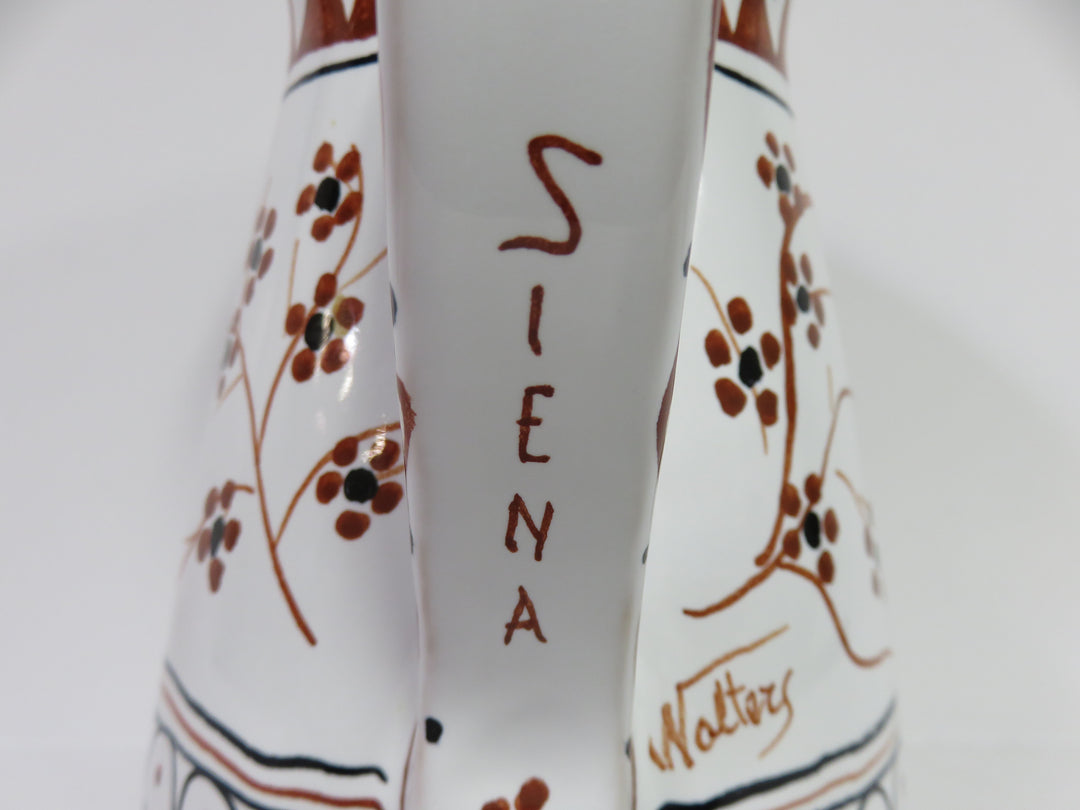 Italian Signed Pitcher