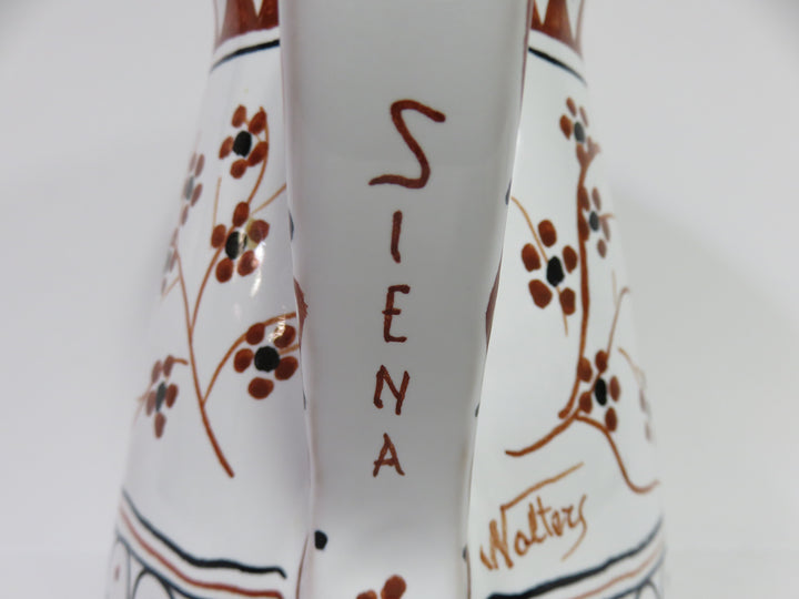 Italian Signed Pitcher
