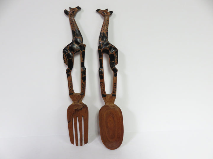 Wood Salad Servers