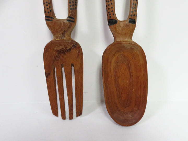 Wood Salad Servers