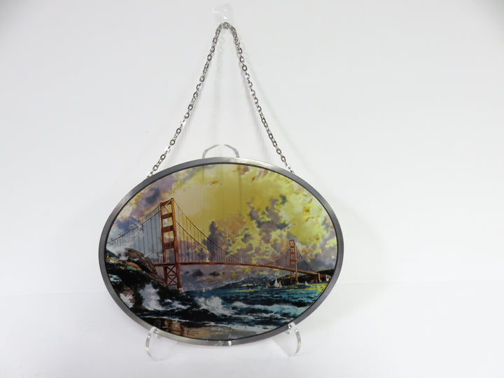 Thomas Kinkade Glass Panel