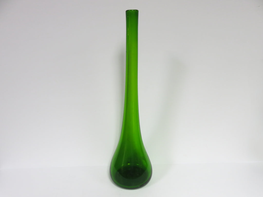 Tall Green Vase