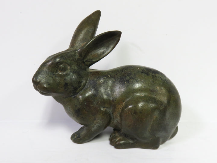 Bronze Rabbit Figurine