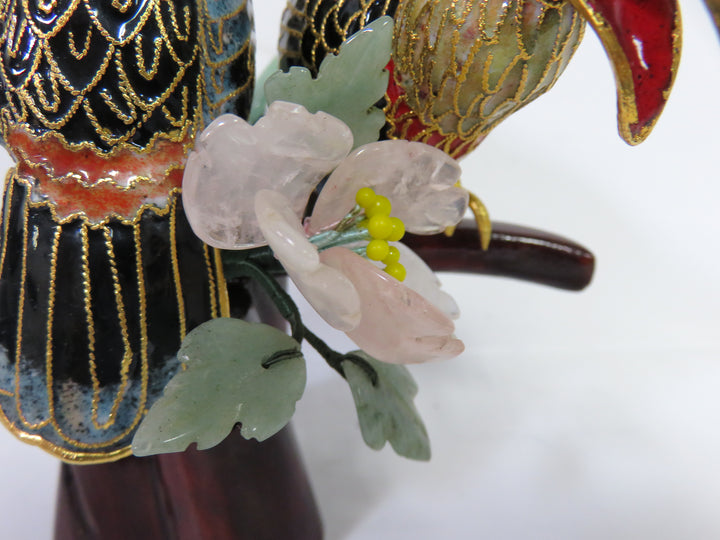 Cloisonne Tucan Figurines