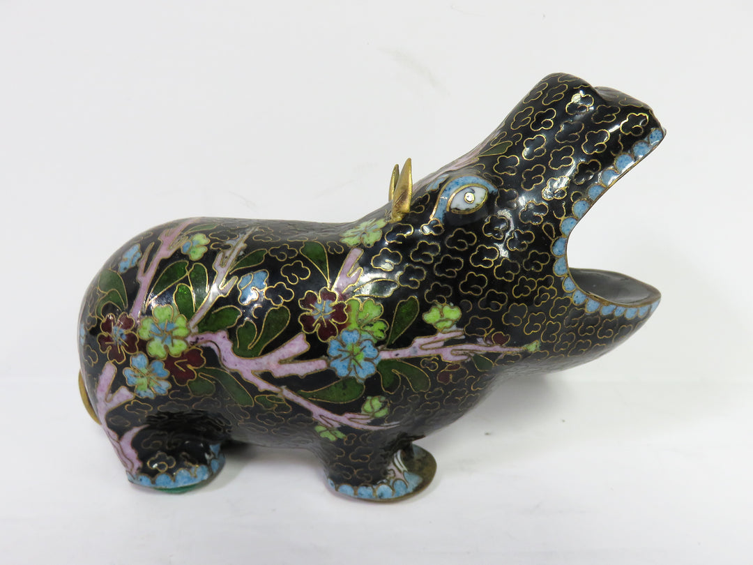 Cloisonne Hippopotamus