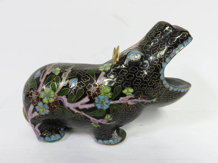 Cloisonne Hippopotamus
