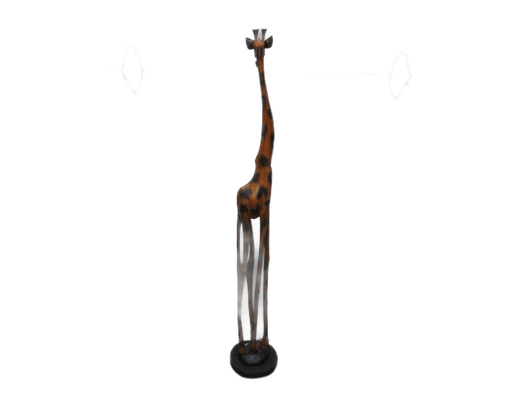 Tall Wooden Giraffe