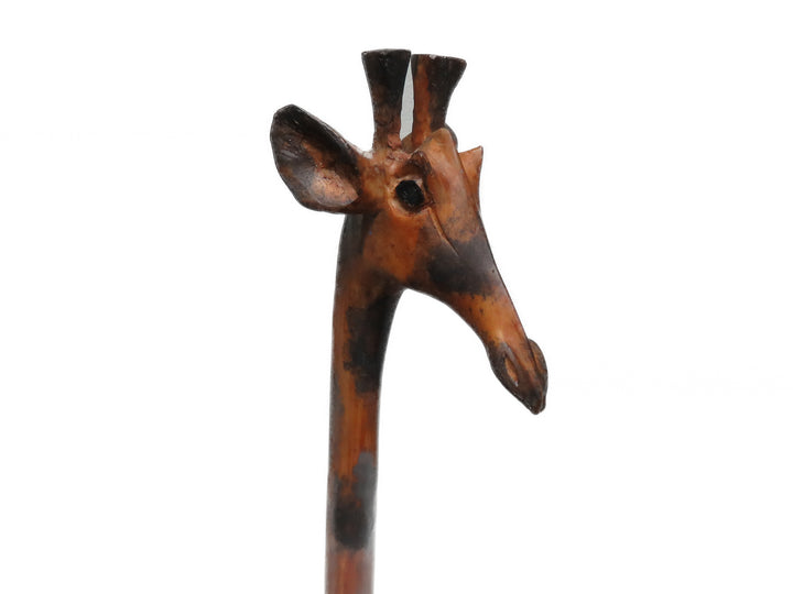 Tall Wooden Giraffe