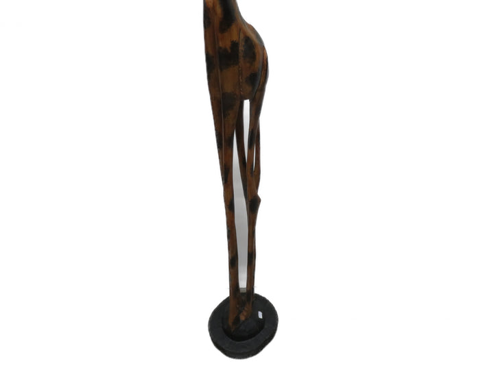 Tall Wooden Giraffe
