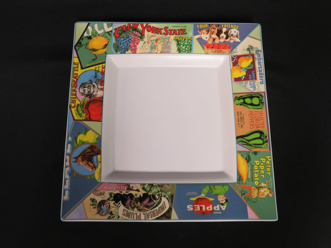Sakura Retro Square Platter