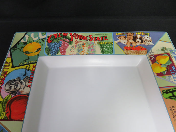 Sakura Retro Square Platter