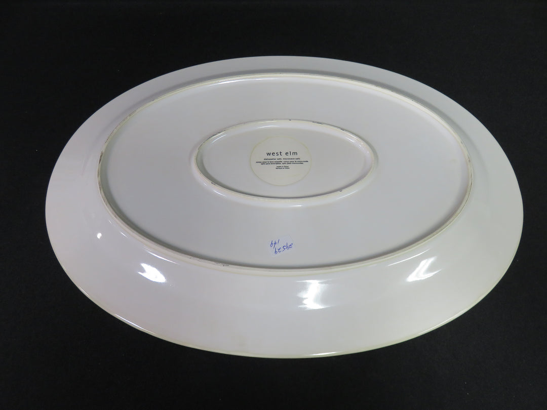 West Elm Oval Platter