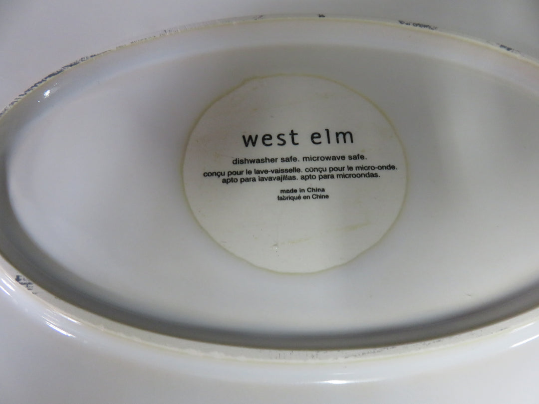 West Elm Oval Platter