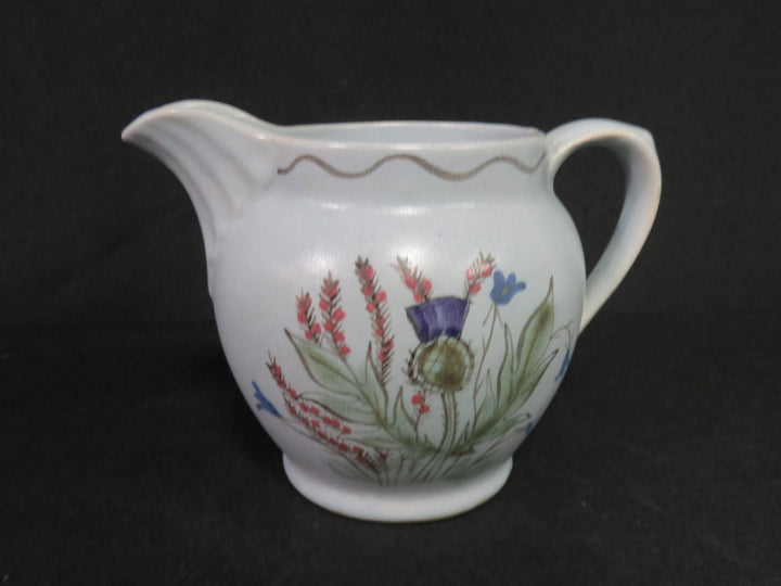 Scottish Hand Painted Pitcher