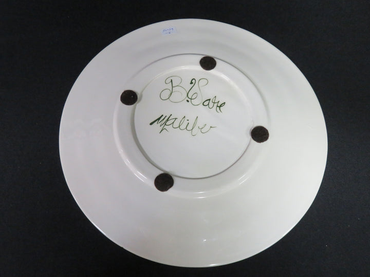 Hand Painted Serving Plate